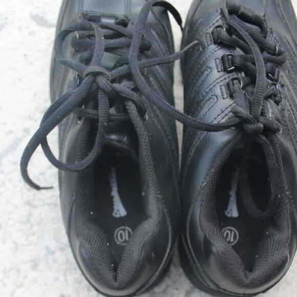 Safe T Step Cross Trekkers Men Size 10 Black Oil & Slip Resistant Work Shoes EUC - Picture 6 of 8